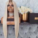 13x4 Ombre-Blond Straight #60 Frontal Lace